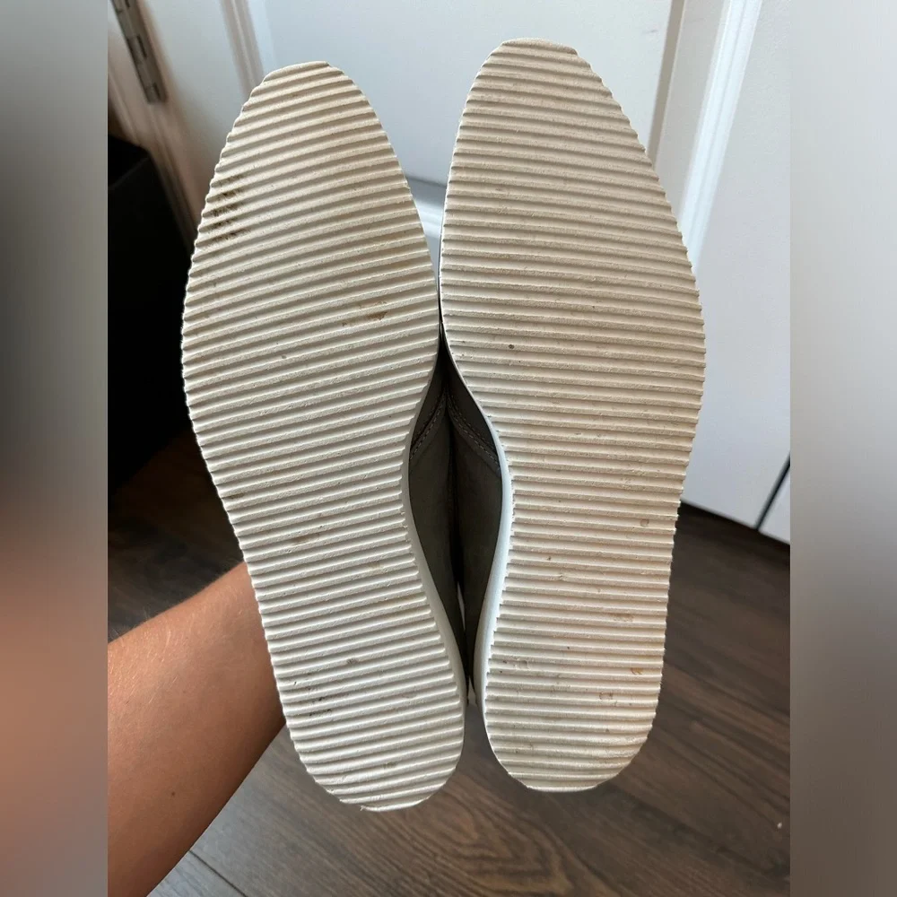 Everlane Nubuck Street Shoe Slip On Shoes - Gray Taupe Size 9.5